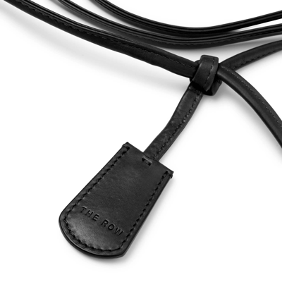 Shop The Row Belt End B Black Leather Belt