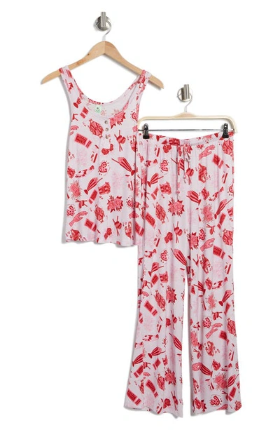 Shop Honeydew Intimates Lounge Life Tank & Pants Pajamas In Beloved Valentine