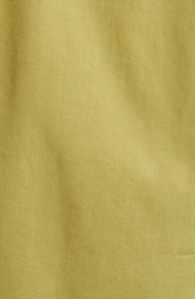 Native Youth Short Sleeve Cotton Button-up Safari Shirt In Green