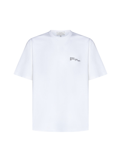 Shop Studio Nicholson T-shirt In White