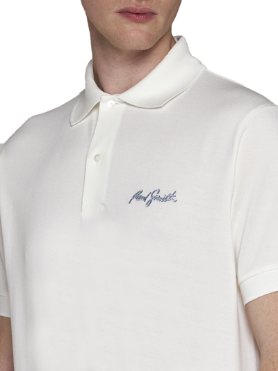Shop Paul Smith Polo Shirt In White