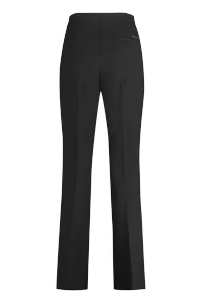 Shop Calvin Klein Slim Fit Trousers In Black