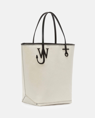 Shop Jw Anderson Anchor Tall Tote In White