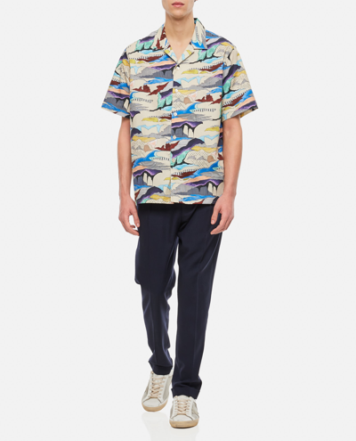 Shop Paul Smith Casual Fit Shirt In Multicolour