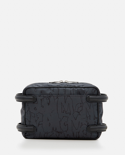 Shop Alexander Mcqueen Harness Camera Bag In Black