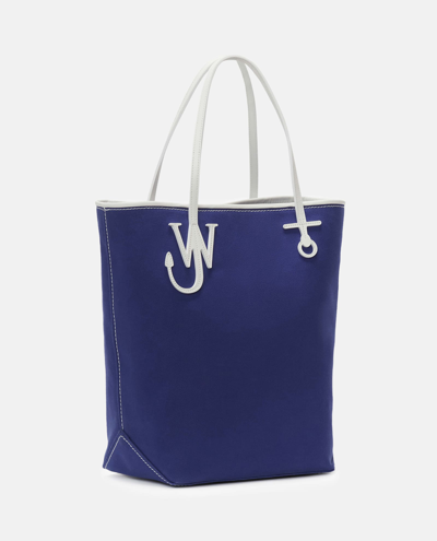 Shop Jw Anderson Anchor Tall Tote In Blue