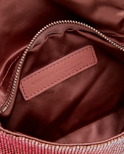 Shop Benedetta Bruzziches Mignon Vitty Shoulder Bag In Pink