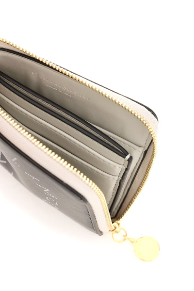 Stella Mccartney Stella Logo Small Wallet In Black