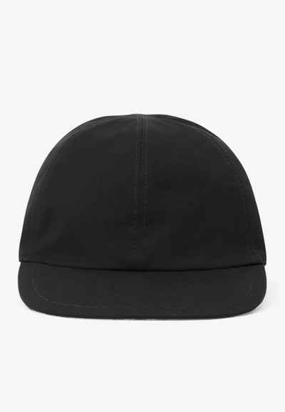 Shop Burberry Boys Reversible Vintage Check Baseball Cap In Black