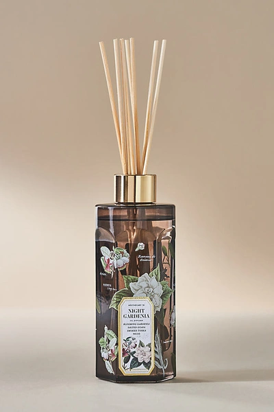 Shop Apothecary 18 By Anthropologie Apothecary 18 Floral Night Gardenia Reed Diffuser In Black