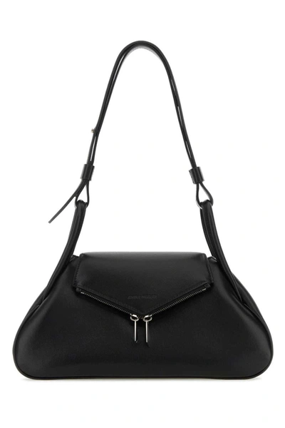 Shop Amina Muaddi Handbags. In Black