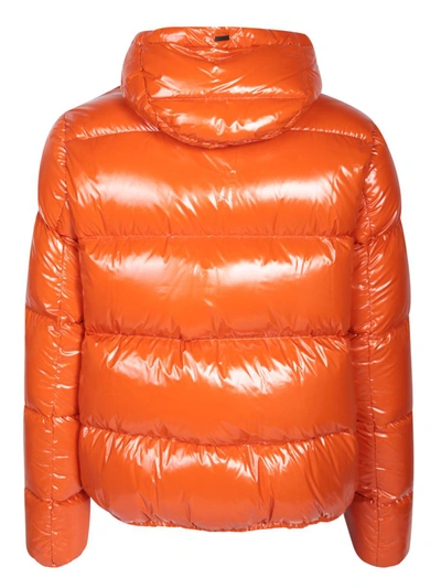 Shop Herno Down Jackets In Orange