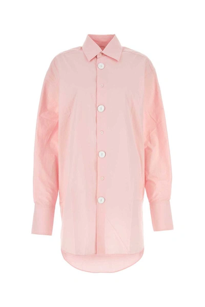 Shop Jw Anderson Shirts In Pink