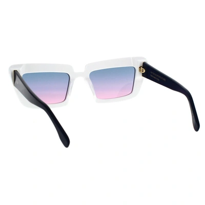 Retrosuperfuture Coccodrillo Acetate Sunglasses In White