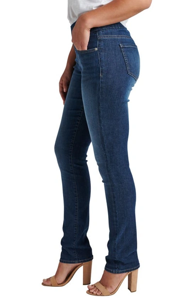 Shop Jag Jeans Peri Pull-on Stretch Straight Leg Jeans In Anchor Blue