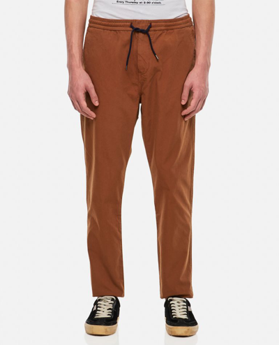 Shop Ps By Paul Smith Mens Drawstring Trousers In Brown