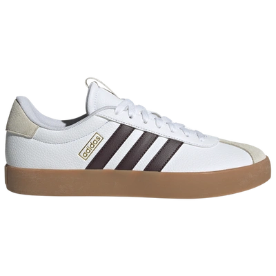 Shop Adidas Originals Mens Adidas Vl Court 3.0 In White/shadow Brown/alumina