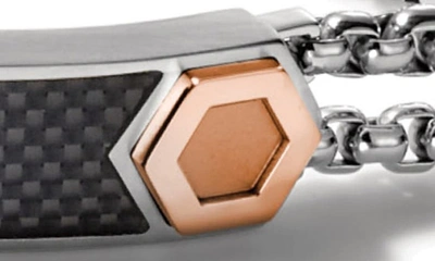 Shop Bulova Latin Grammy® Two-tone Stainless Steel Id Bracelet