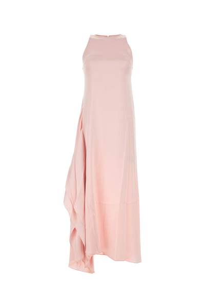 Jw Anderson Sleeveless Draped Midi Dress