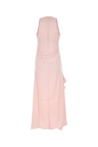 Jw Anderson Sleeveless Draped Midi Dress
