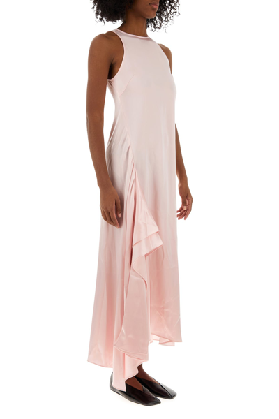 Jw Anderson Sleeveless Draped Midi Dress
