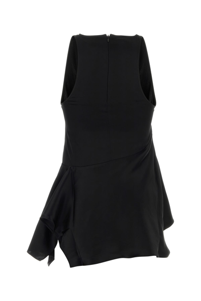 Jw Anderson J.w. Anderson Black Satin Top
