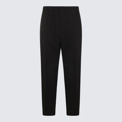 Shop Jil Sander Trousers Black