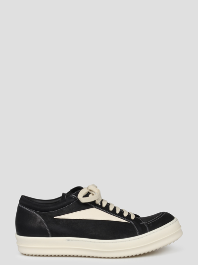 Shop Rick Owens Vintage Sneakers In Black