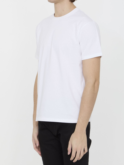 Shop Valentino Cotton T-shirt In White