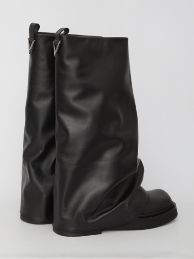 Shop Attico Robin Boots In Black