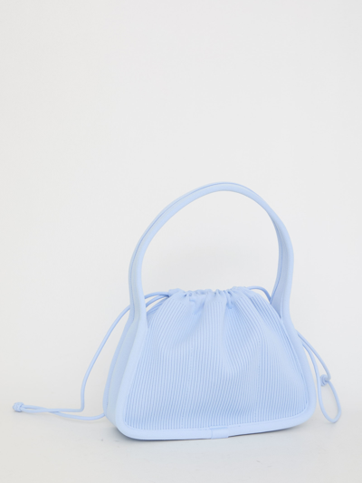 Shop Alexander Wang Small Ryan Bag In Light Blue
