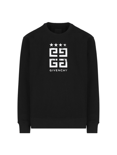 Shop Givenchy Slim Fit Sweatshirt In Black