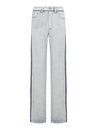 Shop Maison Margiela Pants 5 Pockets In Icy Slip