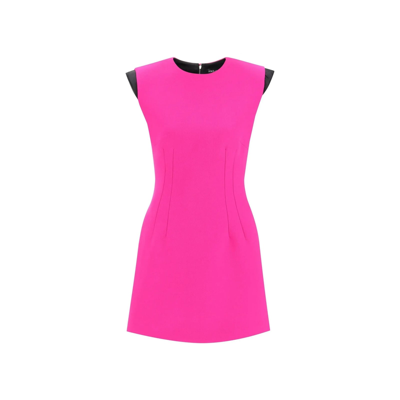 Shop Dolce & Gabbana Mini Dress In Pink