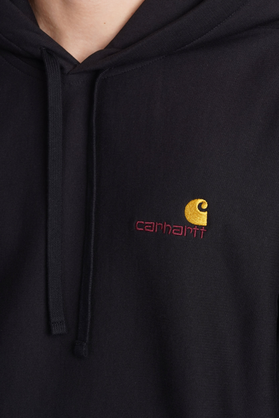 Shop Carhartt Sweatshirt In Black Cotton