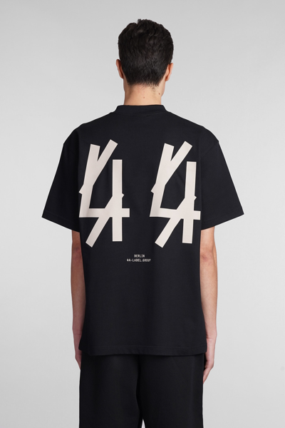 Shop 44 Label Group T-shirt In Black Cotton