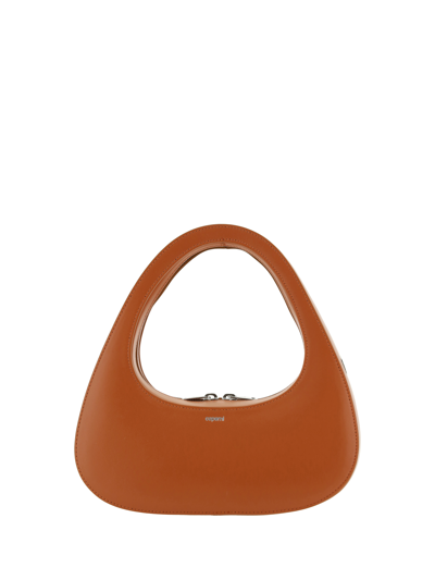 Shop Coperni Baguette Swipe Handbag In Clay