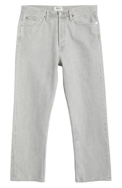 Shop Agolde '90s Organic Cotton Straight Leg Jeans In Rain