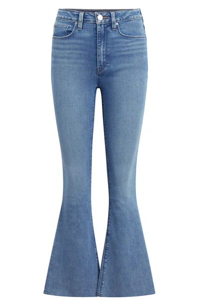 Shop Hudson Holly High Waist Flare Jeans In Snow Angel