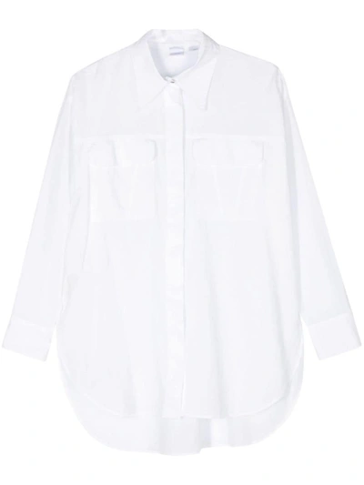Shop Pinko Loose Shirt In White