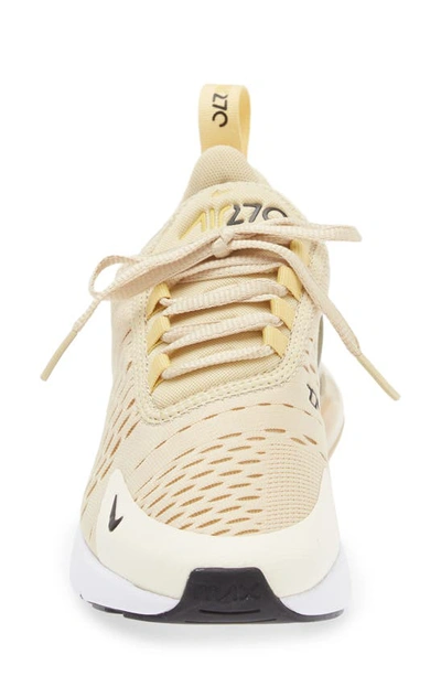 Shop Nike Air Max 270 Sneaker In Gold/ Black/ Gold