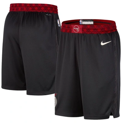 Shop Nike Black Portland Trail Blazers 2023/24 City Edition Swingman Shorts