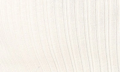 Shop Noisy May Cortina Rib Crop Cardigan In Pearled Ivory