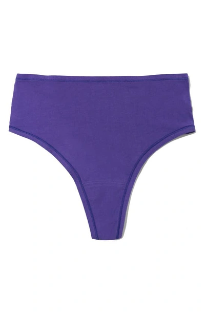 Shop Hanky Panky Playstretch High Rise Thong In Raw Amethyst