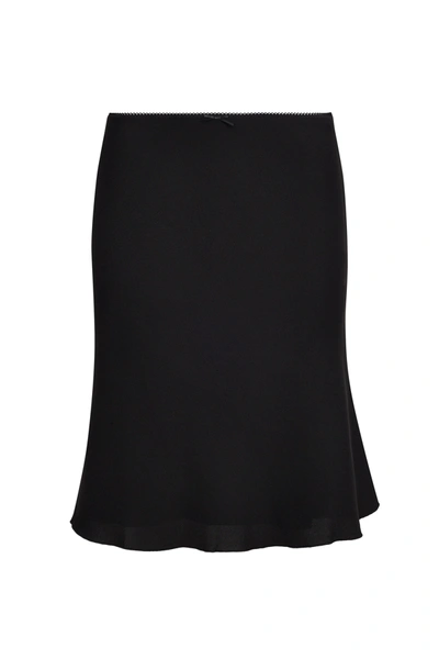 Danielle Guizio Ny Paloma Skirt In Black