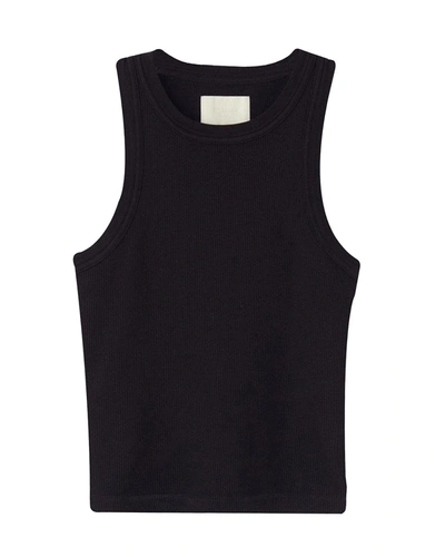 Shop Citizens Of Humanity Isabel Rib Tank In Black