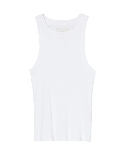Shop Citizens Of Humanity Isabel Rib Tank In White