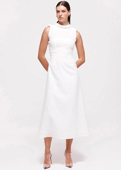 Shop Rachel Gilbert Siala Dress In Ivory