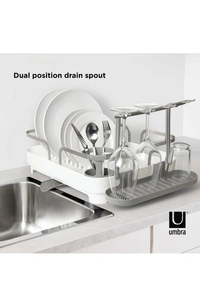 Shop Umbra Holster Dish Drying Rack In White