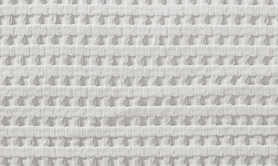 Kenneth Cole Solid Waffle Duvet Cover Set In Grey